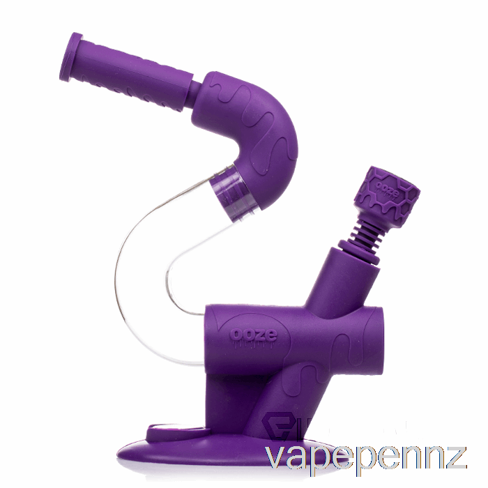 Ooze Swerve Silicone Water Pipe Ultra Purple (Purple) VAPE NZ